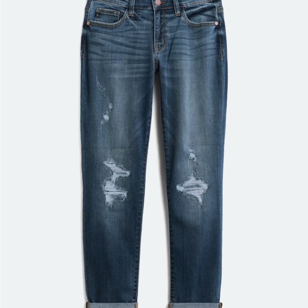 Blue Distressed Jeans